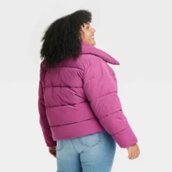 Women's Short Puffer Jacket - Ava & Viv™