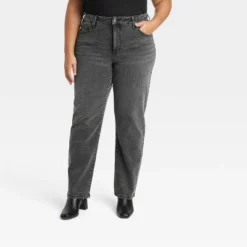 Women's High-Rise Straight Leg Jeans - Ava & Viv™ 8 Women's High-Rise Straight Leg Jeans - Ava & Viv™ -Avene Clothing Shop GUEST 7b69b93f 732f 4685 a843 df25f43228fe