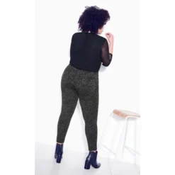 ZIM & ZOE | Signature Print Pant - Gray