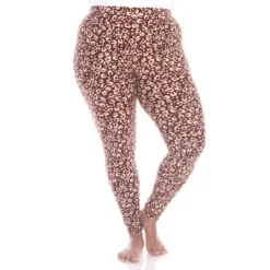 Plus Size Super Soft Leopard Printed Leggings - White Mark -Avene Clothing Shop GUEST 81b6a4d6 a861 44ca 9e45 e25fa06b20e5