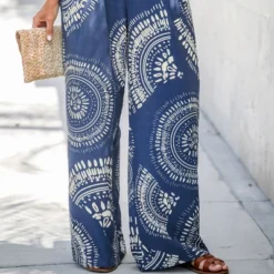 Women's Ornate Print High Waist Pants - Cupshe -Avene Clothing Shop GUEST 81f2aa5b efaa 4b15 9d37 b4268f3f52eb