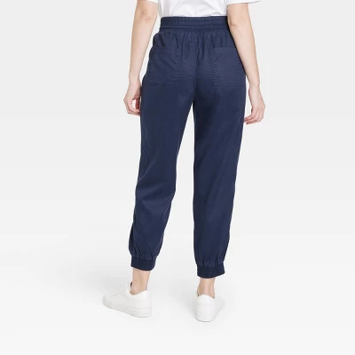 Women's High-Rise Ankle Jogger Pants - A New Day™ 1 Women's High-Rise Ankle Jogger Pants - A New Day™