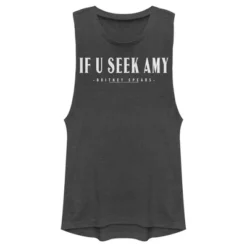 Junior's Britney Spears IF U Seek Amy Festival Muscle Tee -Avene Clothing Shop GUEST 8290ab73 c906 4d68 826d e0c04150cdfa