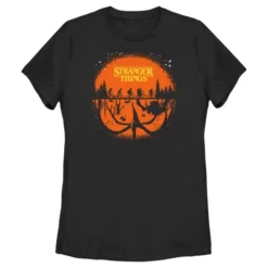 Women's Stranger Things Two Planes Collide T-Shirt 5 Women's Stranger Things Two Planes Collide T-Shirt -Avene Clothing Shop GUEST 8868fc44 787a 4924 9630 d9166e502f00