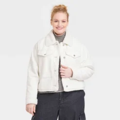 Women's Faux Fur Lined Trucker Jacket - Universal Thread™ Ivory -Avene Clothing Shop GUEST 88771e0e b478 4427 979e a270c6d9825a