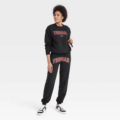 Women's Philadelphia Printworks Tubman Graphic Jogger Pants - Slate Black 2 Women's Philadelphia Printworks Tubman Graphic Jogger Pants - Slate Black - Image 2