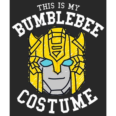 Women's Transformers This Is My Bumblebee Costume T-Shirt 1 Women's Transformers This Is My Bumblebee Costume T-Shirt