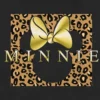 Women's Mickey & Friends Leopard Square Minnie T-Shirt