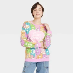 Women's Care Bears Cozy Graphic Sweatshirt -Avene Clothing Shop GUEST 8b9843a5 0c42 40b8 86a4 96ad621b1345