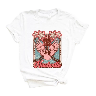 Simply Sage Market Women's Nashville Stars Short Sleeve Graphic Tee 2 Simply Sage Market Women's Nashville Stars Short Sleeve Graphic Tee - Image 2
