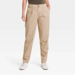 Women's High-Rise Pleat Front Tapered Chino Pants - A New Day™ -Avene Clothing Shop GUEST 8ef4f292 b8d4 4ad3 9284 4216a9185de4
