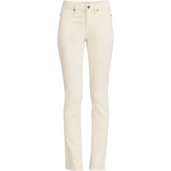 Lands' End Lands' End Women's Tall Recover Mid Rise Straight Leg Blue Jeans -Avene Clothing Shop GUEST 90be7bad 81f0 4efd 8576 89926335b6f4