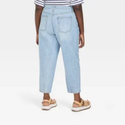Women's High-Rise Balloon Jeans - Universal Thread™ Light Wash 17