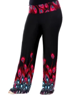 Women's Plus Size Printed Palazzo Pants - White Mark 29 Women's Plus Size Printed Palazzo Pants - White Mark -Avene Clothing Shop GUEST 92471033 d327 49fc 984c 59ef5a3a36b7