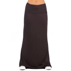 24seven Comfort Apparel Womens Comfortable Foldover Maxi Skirt -Avene Clothing Shop GUEST 932c1d14 ca60 4035 ae04 3ab17df6b8d6