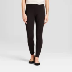 Women's High Waist Ponte Leggings - A New Day Black -Avene Clothing Shop GUEST 9c0395c9 7d1d 4d4f 9353 caec1452392b