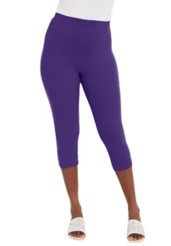 Jessica London Women’s Plus Size Everyday Capri Legging -Avene Clothing Shop GUEST 9f7676fa 0a22 45dc 8fd5 f74dd244c38a