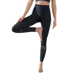 Leonisa High Waisted Legging With Double-Layered Waistband And Breathable Mesh Cutouts - -Avene Clothing Shop GUEST a20b5a0a 52b0 4122 a25e 53f50d6e1ed1