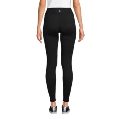 Lands' End Women's Active High Impact Fleece Lined Pocket Leggings