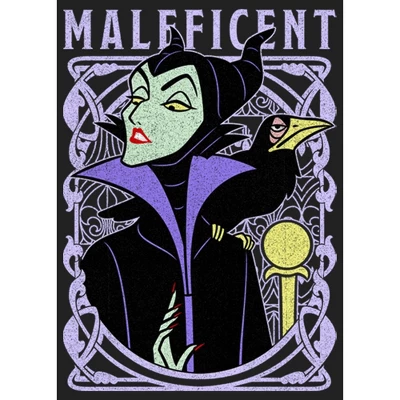 Junior's Sleeping Beauty Maleficent And Diablo Frame Festival Muscle Tee 1 Junior's Sleeping Beauty Maleficent And Diablo Frame Festival Muscle Tee