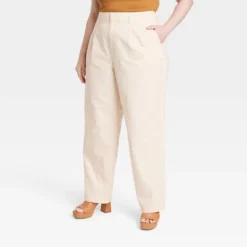 Women's High-Rise Pleat Front Straight Chino Pants - A New Day™ -Avene Clothing Shop GUEST b16bc2f1 ff5e 401e afe5 3c838cc1df13