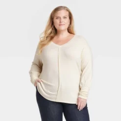 Women's Long Sleeve Knit Top - Knox Rose™ -Avene Clothing Shop GUEST b986fb18 12bf 4182 b65b 22c426629e10