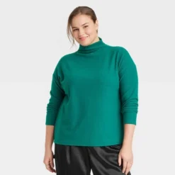 Women's Long Sleeve Mock Turtleneck T-Shirt - A New Day™ -Avene Clothing Shop GUEST bf4d2f05 393d 4922 856e 69d4d71cfba0