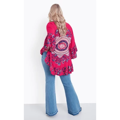 Avenue Women's Plus Size Harmony Flare Jean - Light Wash | AVEOLOGY 1 Avenue Women's Plus Size Harmony Flare Jean - Light Wash | AVEOLOGY