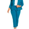 ELOQUII Women’s Plus Size Tall The Ultimate Stretch Suit Pintuck Pant