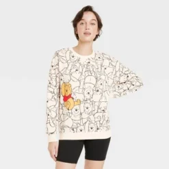 Women's Winnie The Pooh AOP Cozy Graphic Sweatshirt - Tan 6 Women's Winnie The Pooh AOP Cozy Graphic Sweatshirt - Tan -Avene Clothing Shop GUEST c3d4dfbc 676a 4f4a be7e b6cb5963f66f