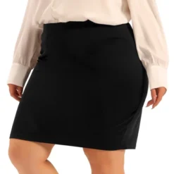 Agnes Orinda Women's Plus Size High Waist Stretch Office Work Bodycon Pencil Skirt 9 Agnes Orinda Women's Plus Size High Waist Stretch Office Work Bodycon Pencil Skirt -Avene Clothing Shop GUEST c3e1d043 a2ea 43d7 935a 658167de9db9