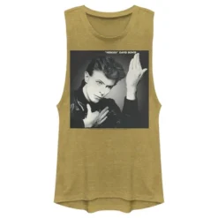 Junior's David Bowie Heroes Festival Muscle Tee 5 Junior's David Bowie Heroes Festival Muscle Tee -Avene Clothing Shop GUEST d2d677eb c80d 4627 a121 f4160c782429