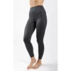 90 Degree By Reflex Womens Wonderlink Vintage Elastic Free High Waist Side Pocket 7/8 Ankle Legging