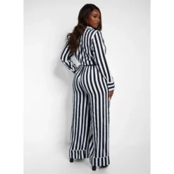 Rebdolls Women's Anita Striped Wide Leg Pants -Avene Clothing Shop GUEST d50c81a3 7ce8 43f3 9d42 8e67d398dd1f