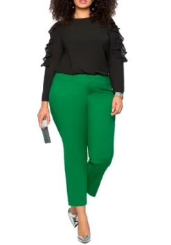 ELOQUII Women’s Plus Size Tall Kady Fit Double-Weave Pant -Avene Clothing Shop GUEST d613f2a7 8032 4605 a015 76a9af6774bf