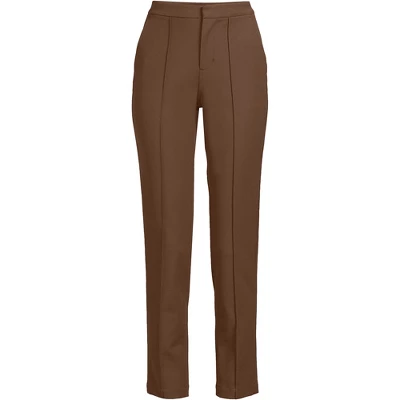 Lands' End Women's High Rise Bi Stretch Pintuck Pencil Ankle Pants 7 Lands' End Women's High Rise Bi Stretch Pintuck Pencil Ankle Pants - Image 7