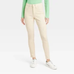 Women's High-Rise Skinny Jeans - Universal Thread™ White -Avene Clothing Shop GUEST db65ce7a 5779 4cbb aa65 468f3d7f7444