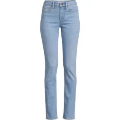 Lands' End Lands' End Women's Tall Recover Mid Rise Straight Leg Blue Jeans -Avene Clothing Shop GUEST db9bab91 68ce 41ca 8852 893ceca0cee1