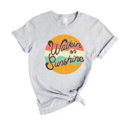 Simply Sage Market Women's Walkin On Sunshine Short Sleeve Graphic Tee -Avene Clothing Shop GUEST e1ced1f0 8e87 4a53 983a 66c58313b7c0