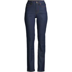 Lands' End Women's Recover High Rise Straight Leg Blue Jeans 9 Lands' End Women's Recover High Rise Straight Leg Blue Jeans -Avene Clothing Shop GUEST e425e8e2 187a 4dba ab28 7fba73be5c2f