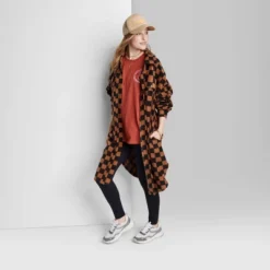 Women's Ascot + Hart Checkered Graphic Shacket - Brown 14 Women's Ascot + Hart Checkered Graphic Shacket - Brown -Avene Clothing Shop GUEST e461d3b4 750a 440e 9563 2285fa64aa74
