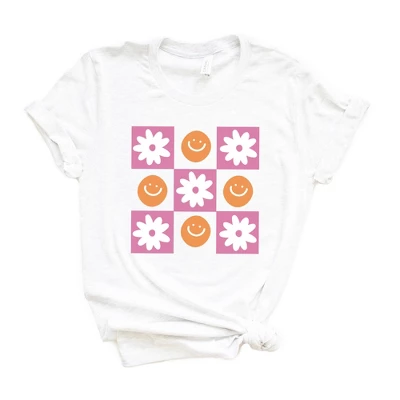 Simply Sage Market Women's Retro Smiley Face Short Sleeve Graphic Tee 4 Simply Sage Market Women's Retro Smiley Face Short Sleeve Graphic Tee - Image 4