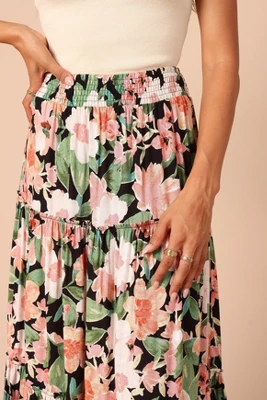 Petal And Pup Womens Rhiannan High Waisted Frill Skirt 2 Petal And Pup Womens Rhiannan High Waisted Frill Skirt - Image 2