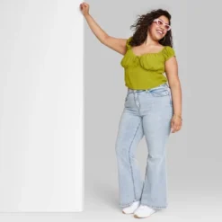 Women's High-Rise Flare Jeans - Wild Fable™ Light Wash 7 Women's High-Rise Flare Jeans - Wild Fable™ Light Wash -Avene Clothing Shop GUEST eb2a3ec4 ff90 440b aa91 91ccc998a4f2