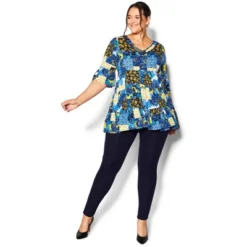 Women's Plus Size Pull On Ponte Pant Navy - Regular | AVENUE -Avene Clothing Shop GUEST ed92f9b5 2be9 41d1 977c 7f78ed3e311b