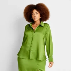 Women's Long Sleeve Button-Front Shirt - A New Day™ -Avene Clothing Shop GUEST eeeb506d e18c 4efa 8ebe 98647c30c3a2