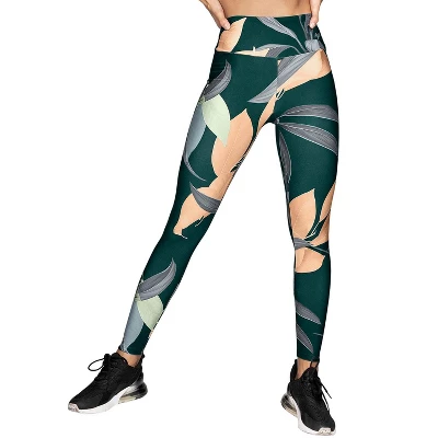 Leonisa Graphic Active Moderate Shaper Legging - Made Of Recycled Plastic - 5 Leonisa Graphic Active Moderate Shaper Legging - Made Of Recycled Plastic - - Image 5