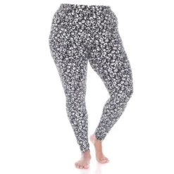 Plus Size Super Soft Leopard Printed Leggings - White Mark -Avene Clothing Shop GUEST ef36eda7 9fd8 4ed5 a50d 007b12f6c21e