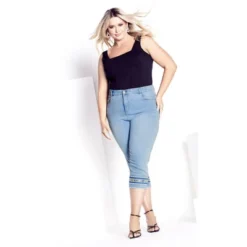 Women's Plus Size Lola Detail Jean - Light Wash | AVENUE -Avene Clothing Shop GUEST f2445d55 75ac 4c7d aa65 ea8e37aaceb4