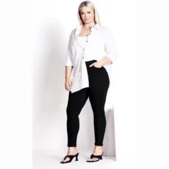 Women's Plus Size Bella Skinny Jean - Black | ARNA YORK 23 Women's Plus Size Bella Skinny Jean - Black | ARNA YORK -Avene Clothing Shop GUEST f2631b16 98ae 4899 ad08 f97582d32b46
